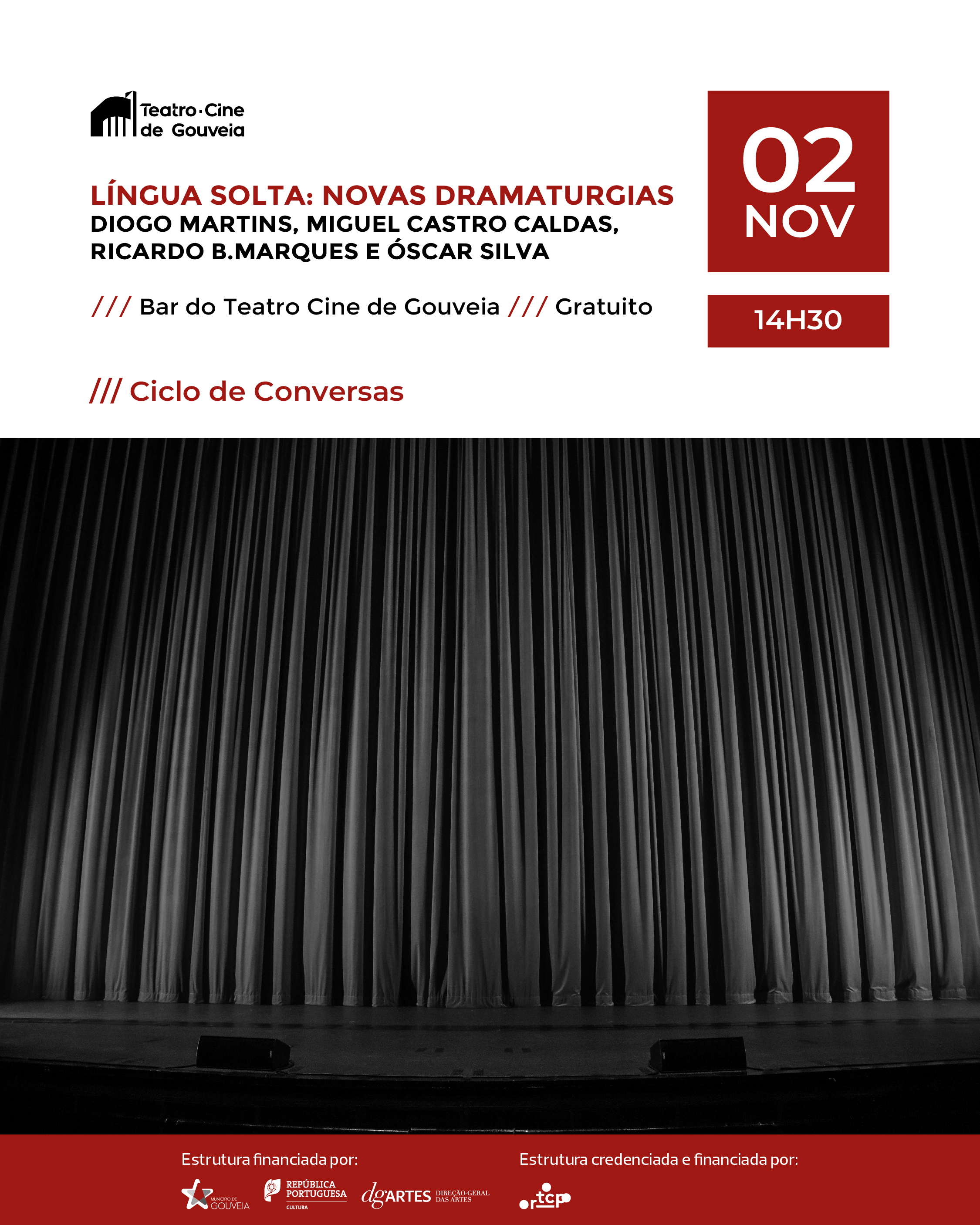 Ciclo de Conversas - Lngua Solta: Novas Dramaturgias