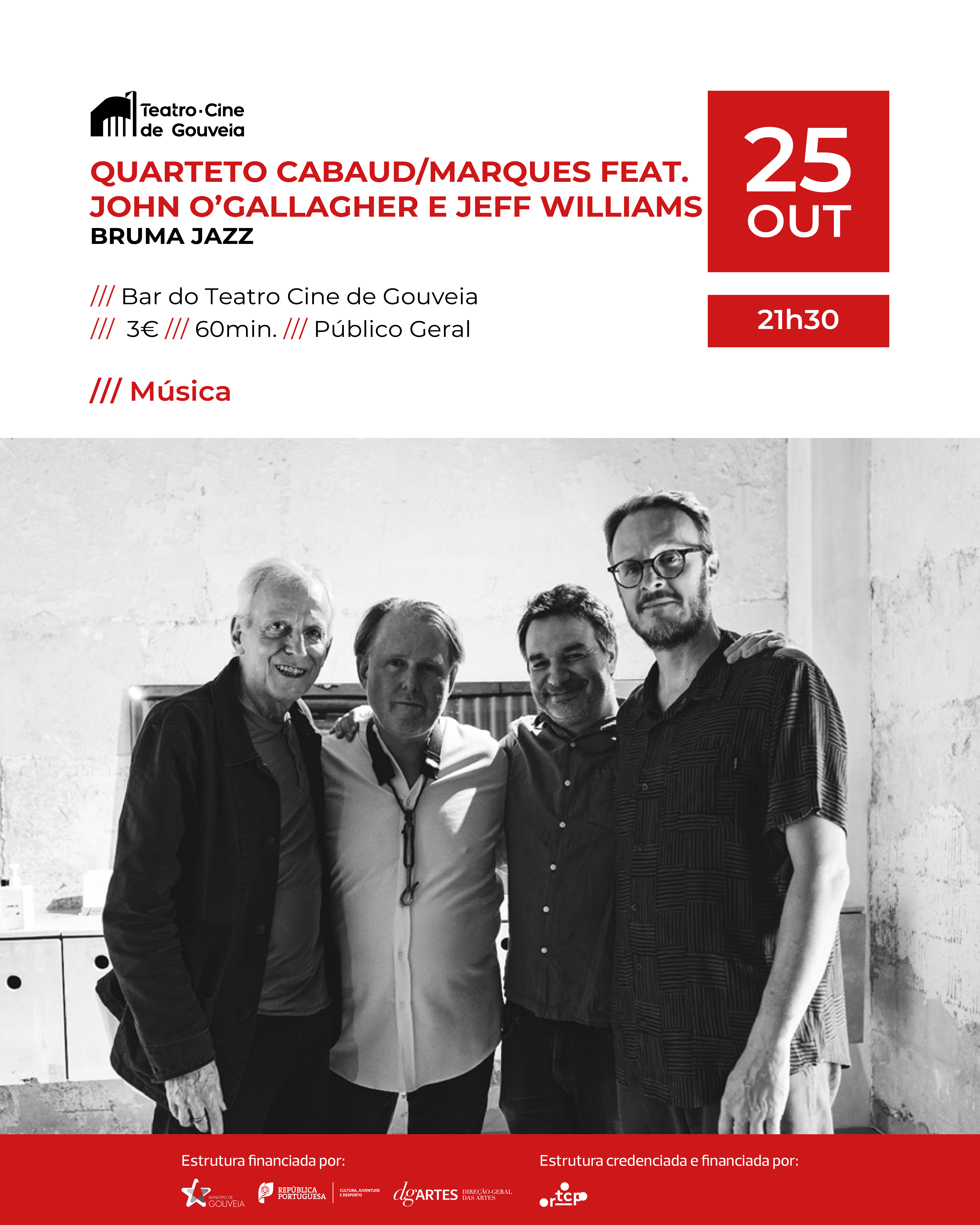 Quarteto Cabaud/Marques feat. John OGallagher e Jeff Williams