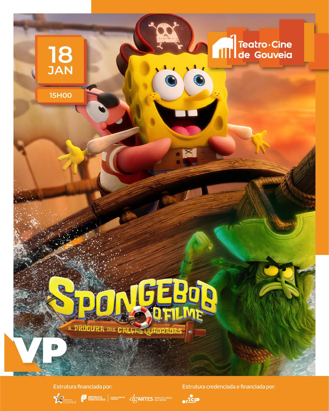 SpongeBob O Filme: � Procura das Cal�as Quadradas (VP)