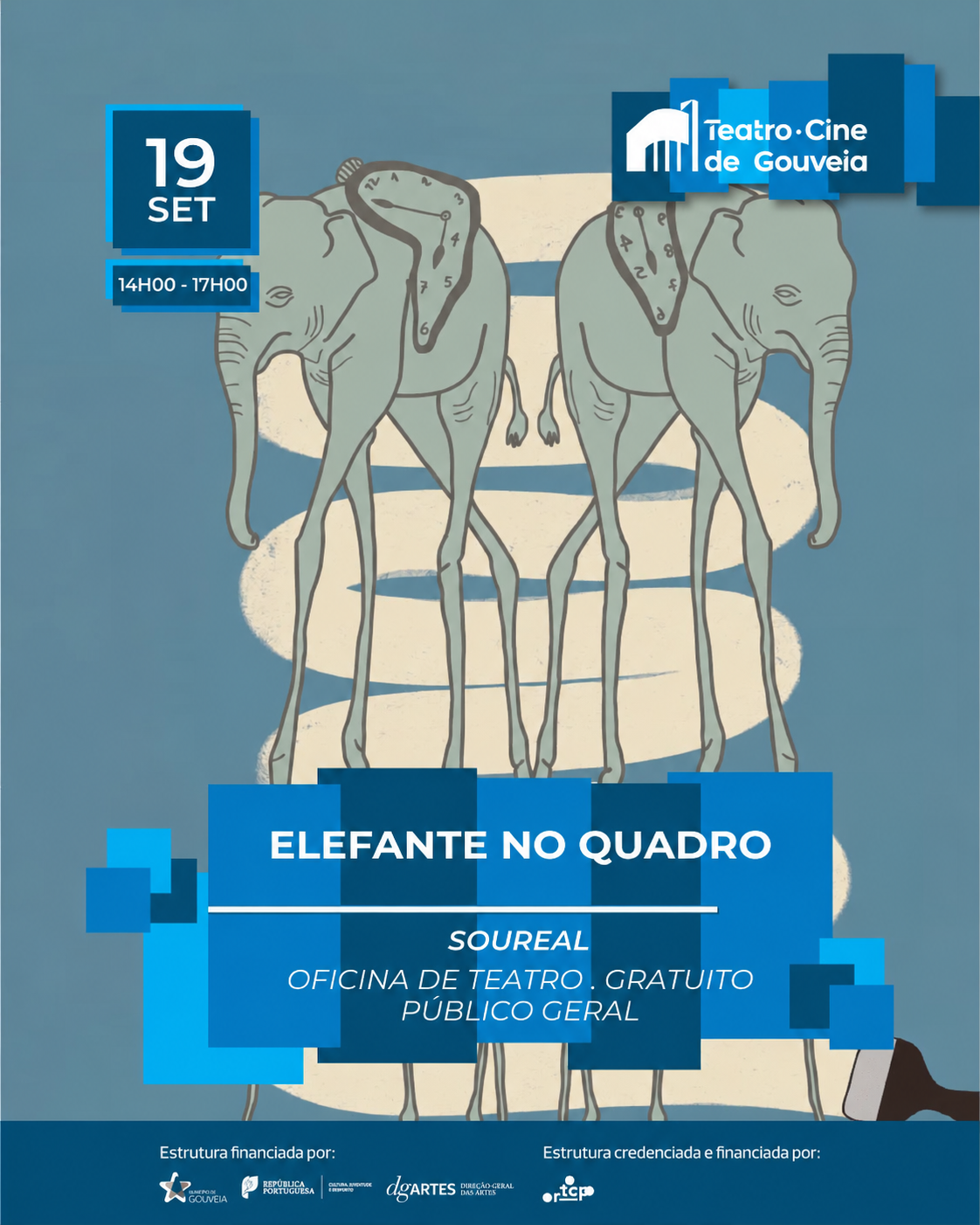 Elefante no Quadro