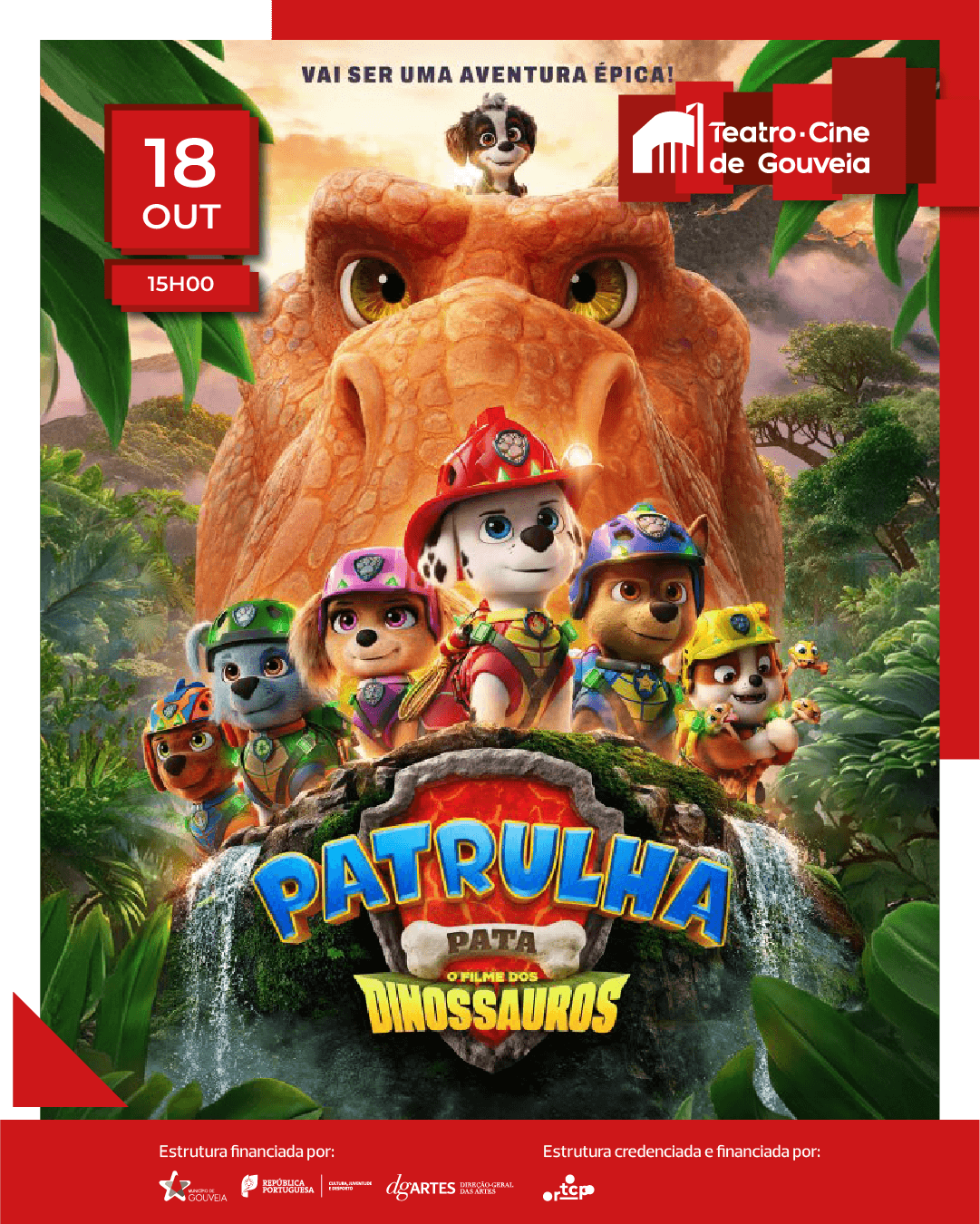 Patrulha Pata: O Filme dos Dinossauros  VP