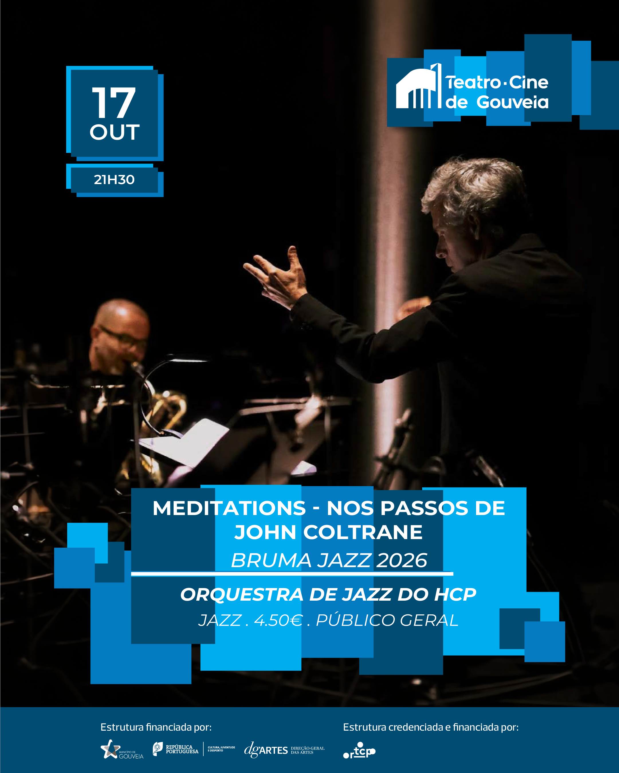 BRUMA JAZZ | MEDITATIONS: NOS PASSOS DE JOHN COLTRANE ORQUESTRA HCP